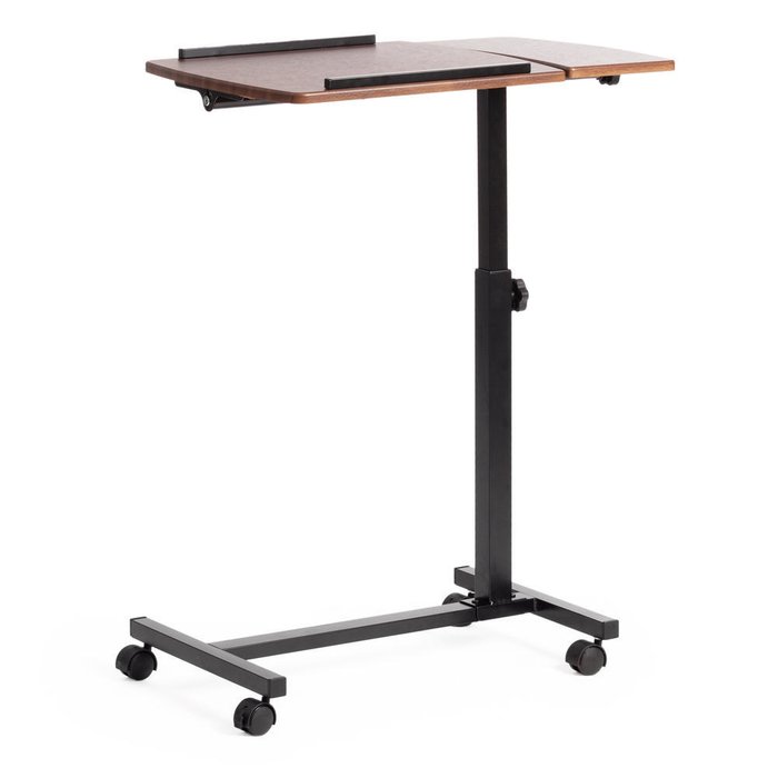 Стол для ноутбука коричневого цвета