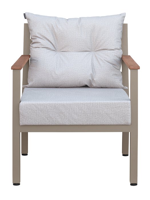Кресло Santorini серого цвета - купить Садовые кресла по цене 56910.0