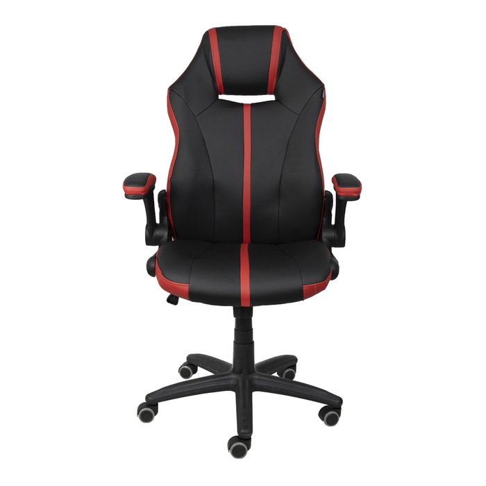 Кресло поворотное Fenix черно-красного цвета - купить Офисные кресла по цене 16750.0