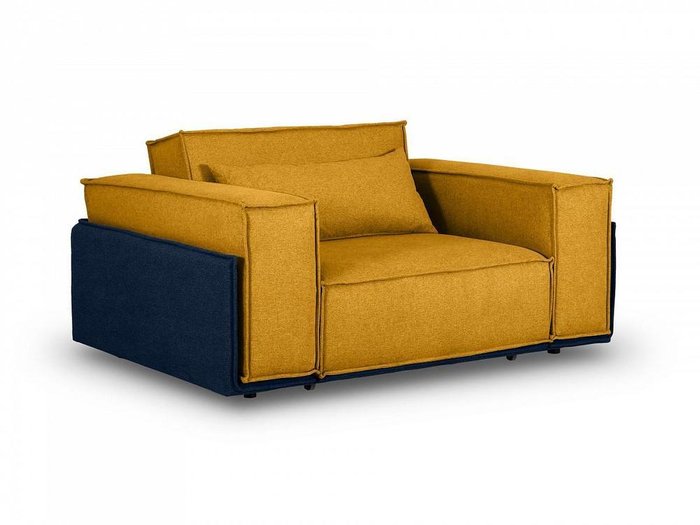 Кресло-кровать Asti сине-желтого цвета