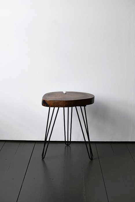 Кофейный стол Mushroom 04 черно-коричневого цвета