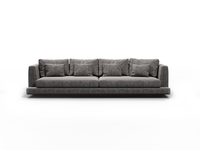 Диван Manhattan 270 серого цвета - купить Прямые диваны по цене 217800.0