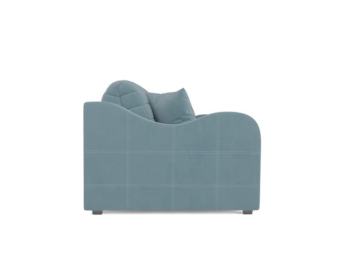 Диван-кровать Барон 4 голубого цвета - лучшие Прямые диваны в INMYROOM