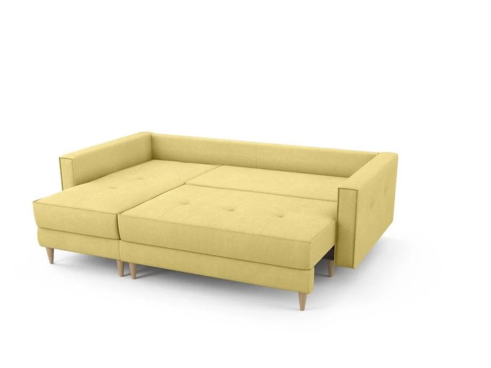Диван-кровать Отто левый желтого цвета - купить Угловые диваны по цене 73800.0