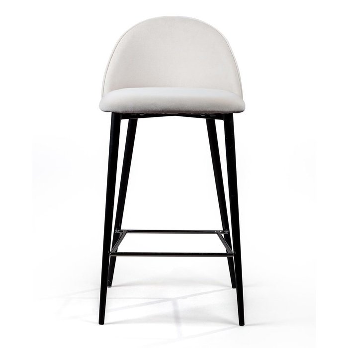 Стул полубарный Marcus белого цвета - купить Барные стулья по цене 12900.0