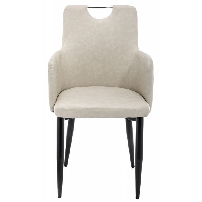 Обеденный стул Don серо-бежевого цвета - купить Обеденные стулья по цене 6780.0