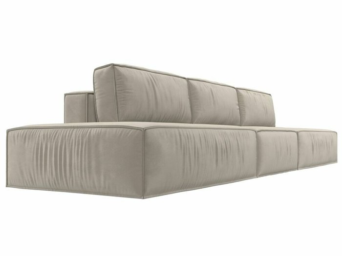 Прямой диван-кровать Прага лофт лонг бежевого цвета - лучшие Прямые диваны в INMYROOM