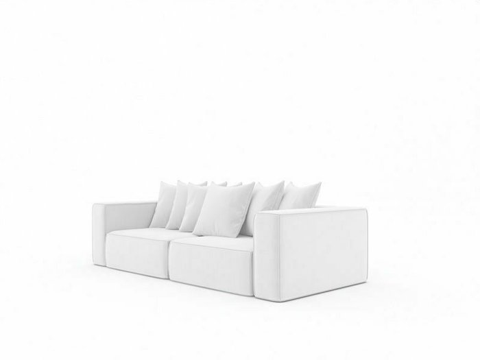 Диван-кровать Норман 252 светло-серого цвета - купить Прямые диваны по цене 122540.0