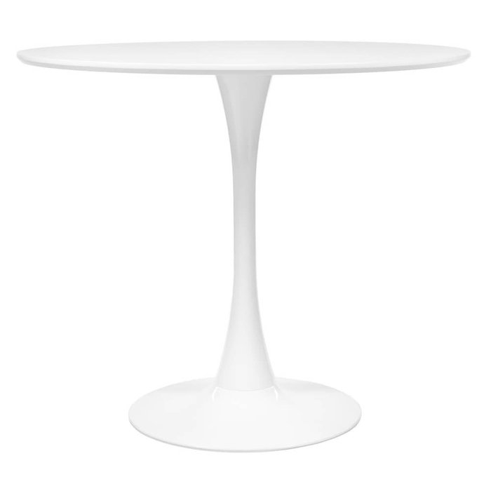 Обеденный стол Tulip белого цвета - купить Обеденные столы по цене 18030.0