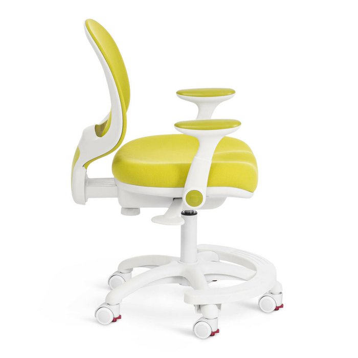 Кресло Rainbow бело-салатового цвета - купить Офисные кресла по цене 11560.0