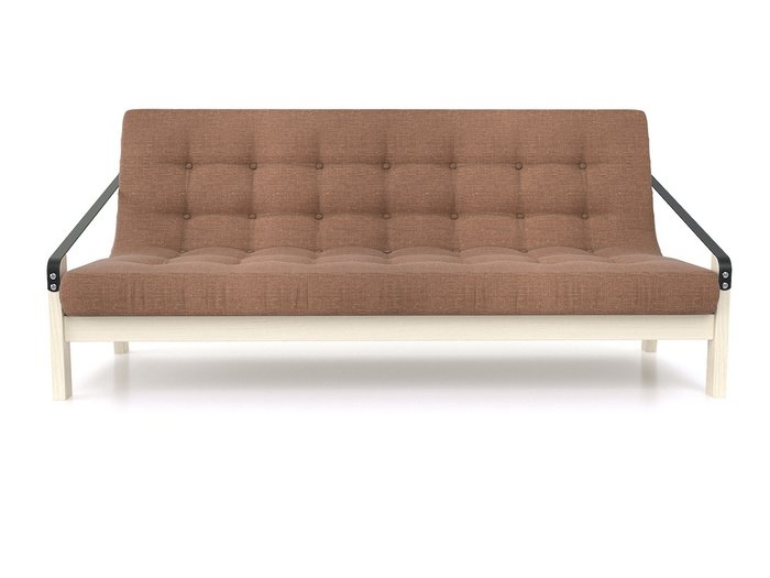 Диван-кровать Локи коричневого цвета - лучшие Прямые диваны в INMYROOM