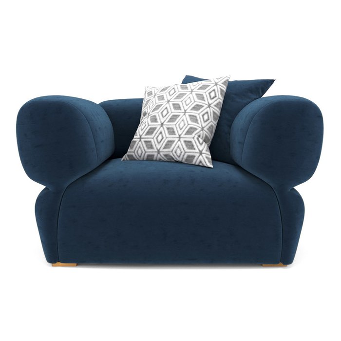 Кресло Fly синего цвета - купить Интерьерные кресла по цене 48700.0