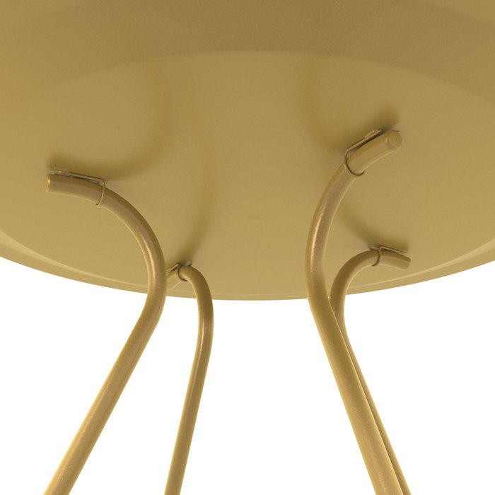 Столик кофейный Ансбах золотого цвета - лучшие Кофейные столики в INMYROOM