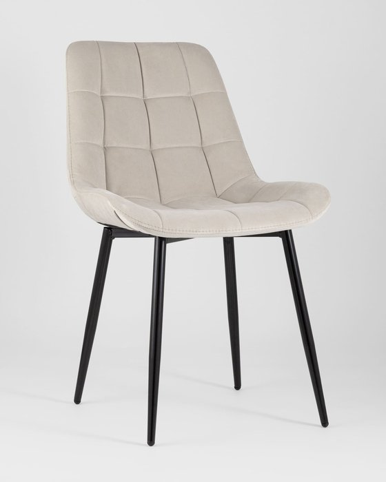 Стул Флекс бежевого цвета - купить Обеденные стулья по цене 5990.0