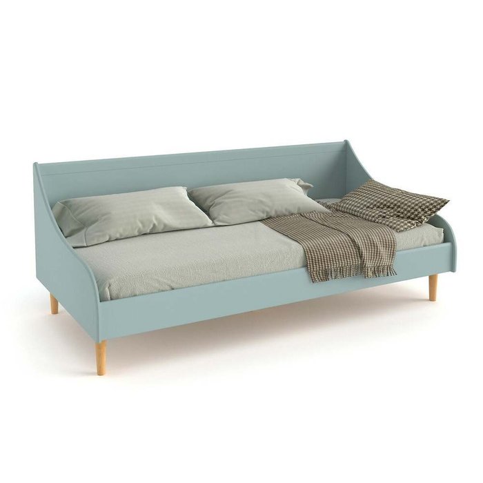 Диван-кровать Jimi зелено-голубого цвета - купить Прямые диваны по цене 29847.0