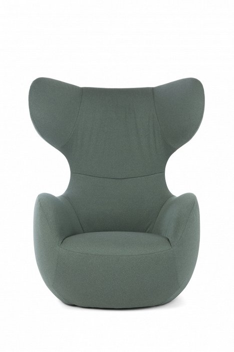 Кресло Topo серо-зеленого цвета - купить Интерьерные кресла по цене 76220.0