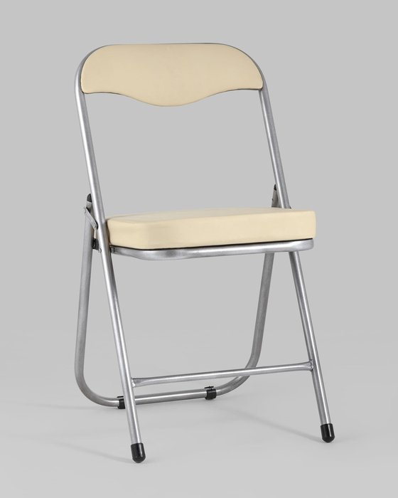 Стул складной Джон бежево-серого цвета - купить Садовые стулья по цене 3990.0