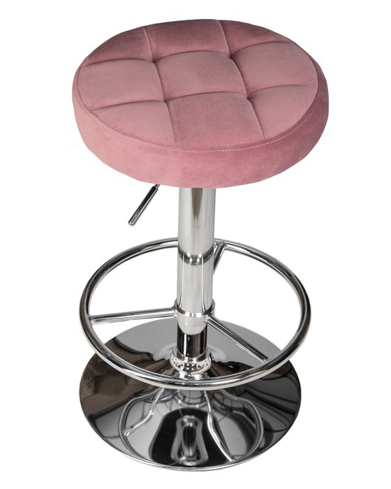 Табурет барный Bruno розового цвета - купить Барные стулья по цене 5230.0