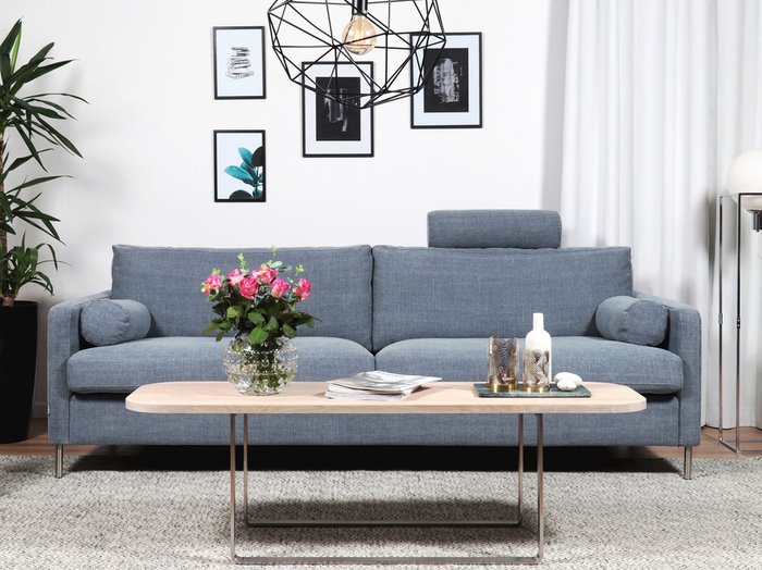 Прямой диван Colorado серого цвета - лучшие Прямые диваны в INMYROOM