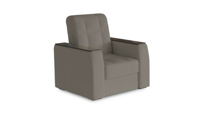 Кресло Регин серо-коричневого цвета - купить Интерьерные кресла по цене 19800.0