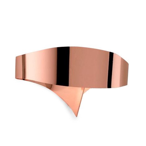 Настенный светильник Scudo copper медного цвета