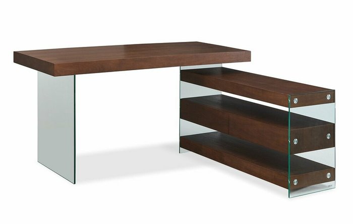 Стол письменный Attica коричневого цвета - купить Письменные столы по цене 116100
