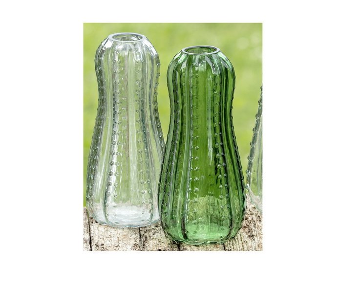 Ваза Cactus из прозрачного стекла - купить Вазы  по цене 4281.0