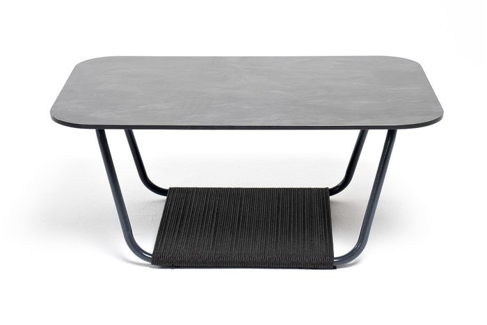 Журнальный стол Гранада серого цвета - купить Садовые столы по цене 23300.0
