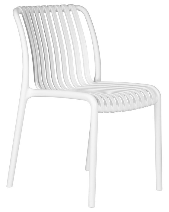 Стул обеденный Walter белого цвета - купить Садовые стулья по цене 5110.0