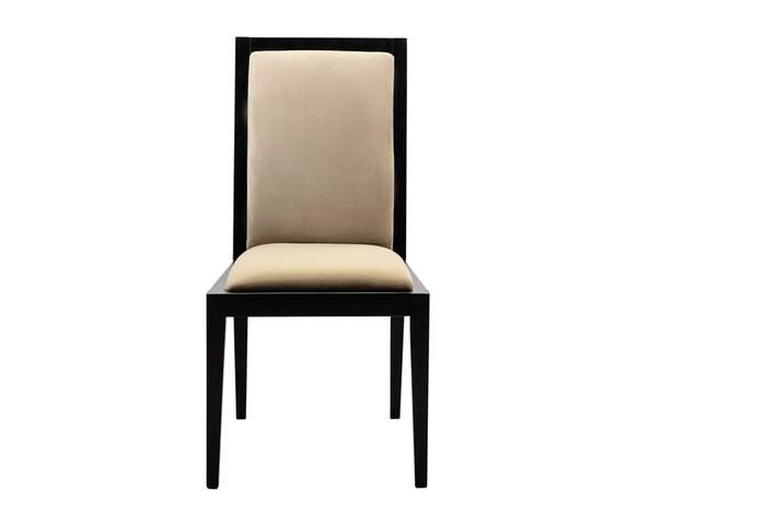 Обеденный стул Cockspur с бежевой обивкой - купить Обеденные стулья по цене 31600.0