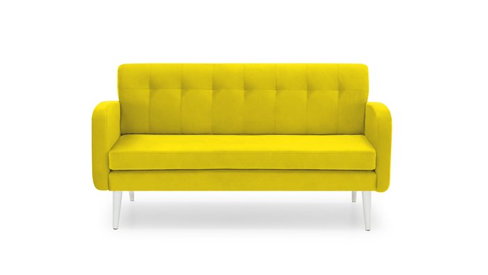 Диван Сантьяго желтого цвета - купить Прямые диваны по цене 36000.0