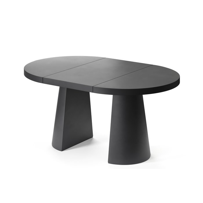 Обеденный стол раздвижной Кастра L черного цвета - купить Обеденные столы по цене 164790.0