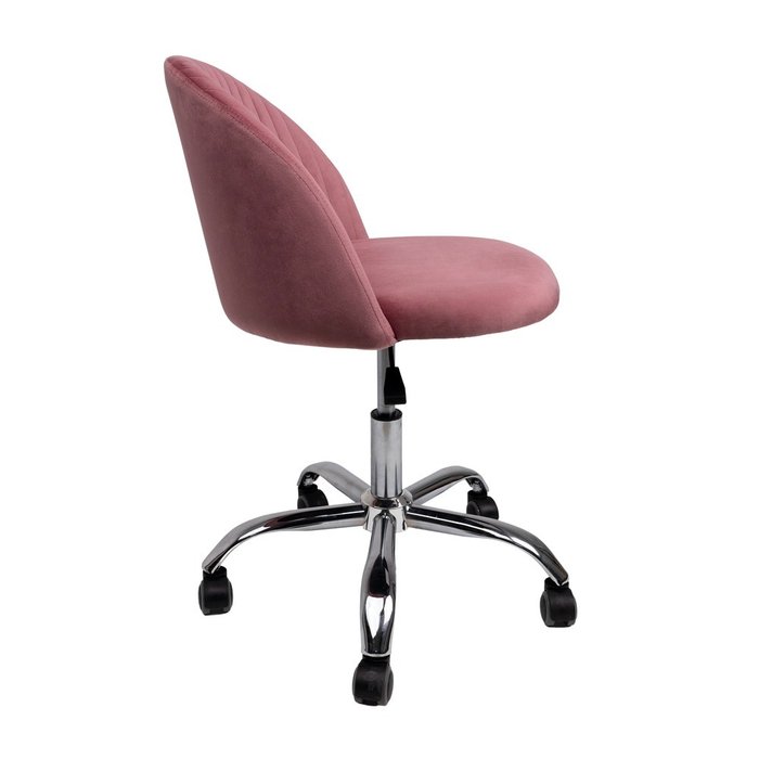 Кресло поворотное Sirena кораллового цвета - купить Офисные кресла по цене 13510.0