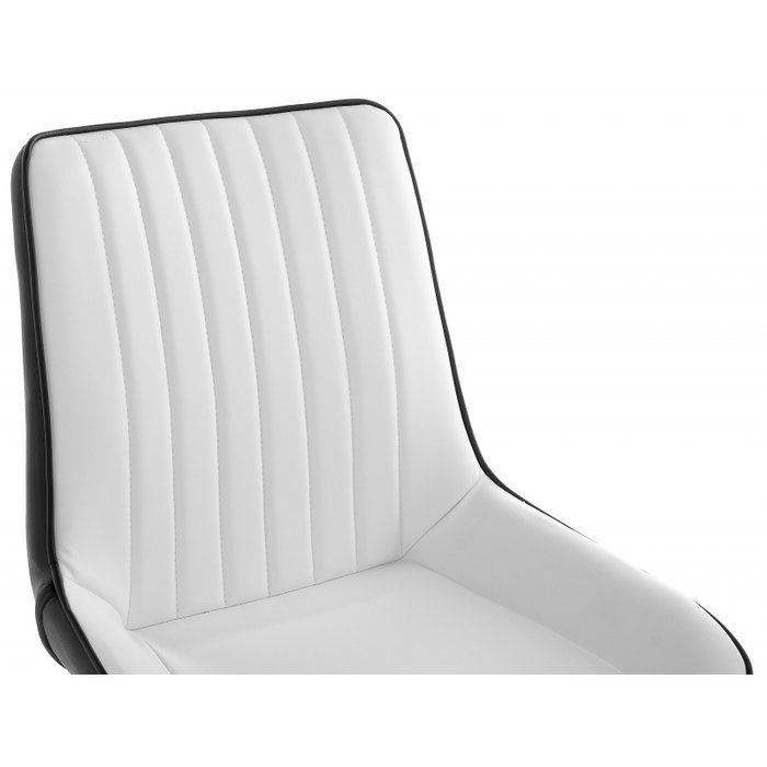 Обеденный стул Seda черно-белого цвета - лучшие Обеденные стулья в INMYROOM