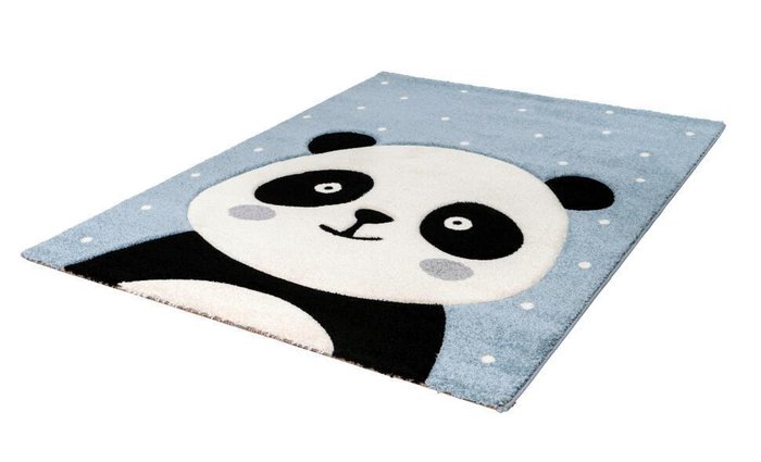 Детский ковер Amigo Panda Blue голубого цвета 160х230 - купить Ковры по цене 32560.0