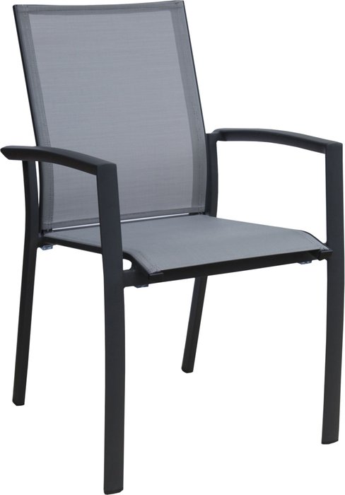 Кресло садовое Denver черого цвета