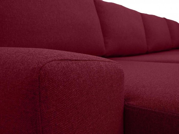 Диван-кровать Petergof бордового цвета - лучшие Угловые диваны в INMYROOM