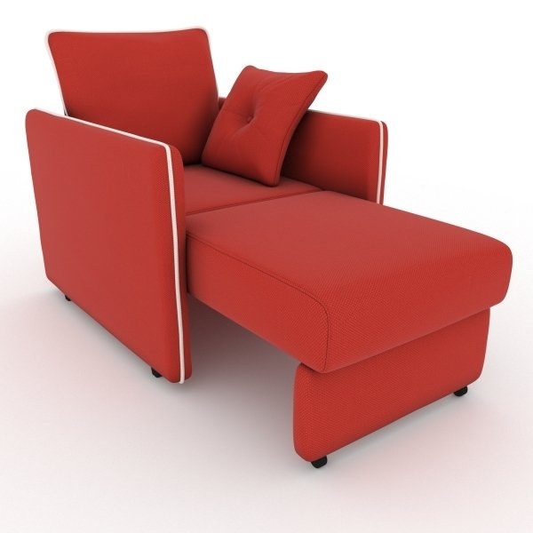 Кресло-кровать Cardinal красного цвета - купить Интерьерные кресла по цене 9700.0