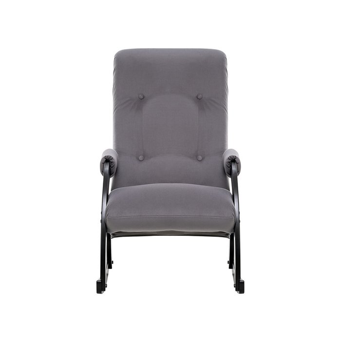 Кресло-качалка Модель 67 серого цвета - купить Интерьерные кресла по цене 13754.0