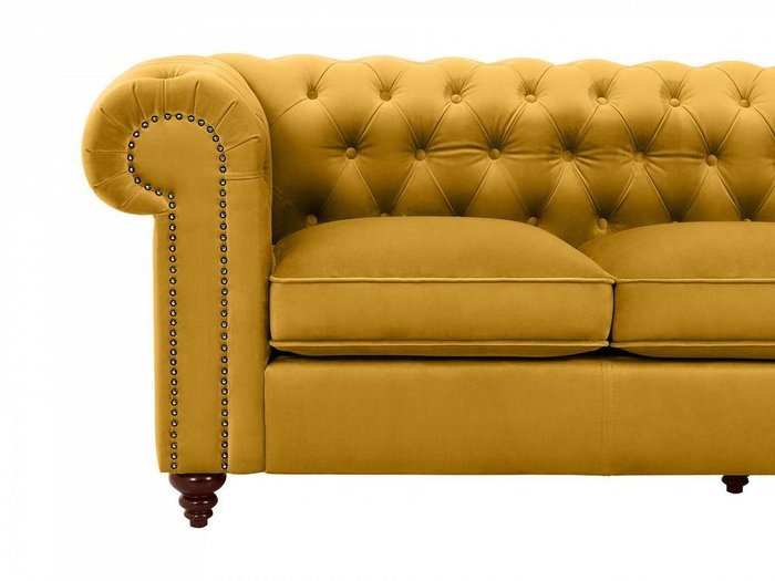 Диван Chester Classic желтого цвета - лучшие Прямые диваны в INMYROOM