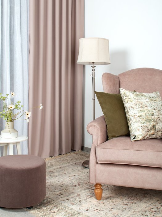 Декоративная подушка Lounge 45х45 серо-бежевого цвета - лучшие Декоративные подушки в INMYROOM