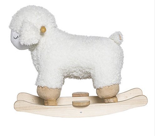 КАЧАЛКА BLOOMINGVILLE «ROCKING SHEEP» - купить Декоративные предметы по цене 29500.0