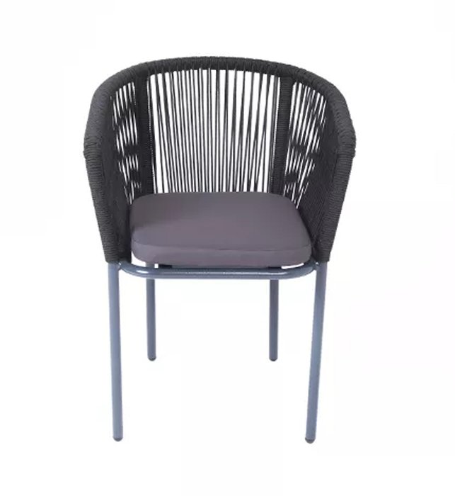 Стул Марсель темно-серого цвета - купить Садовые стулья по цене 20200.0