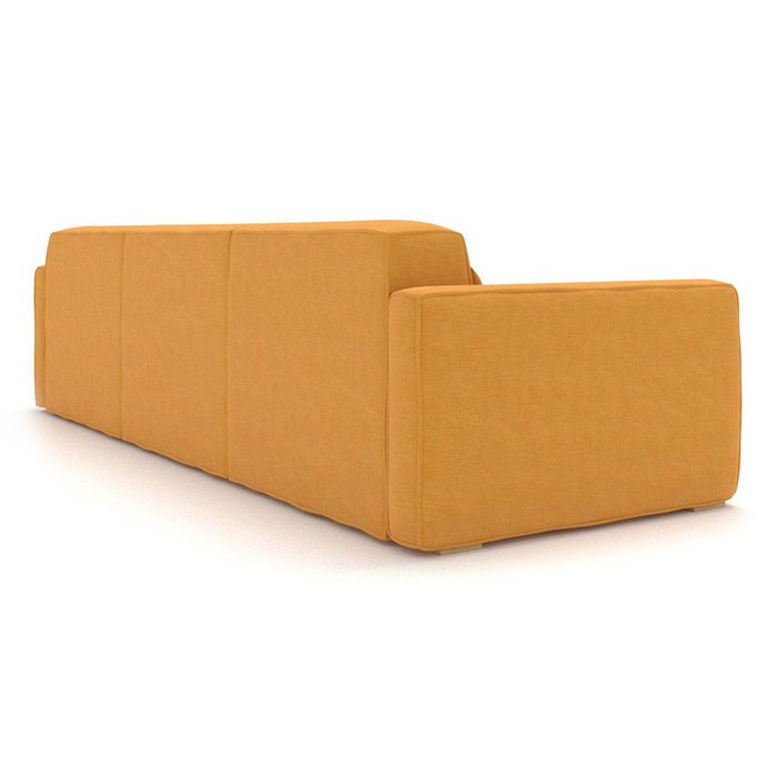 Трехместный диван Cubus желтого цвета - лучшие Прямые диваны в INMYROOM