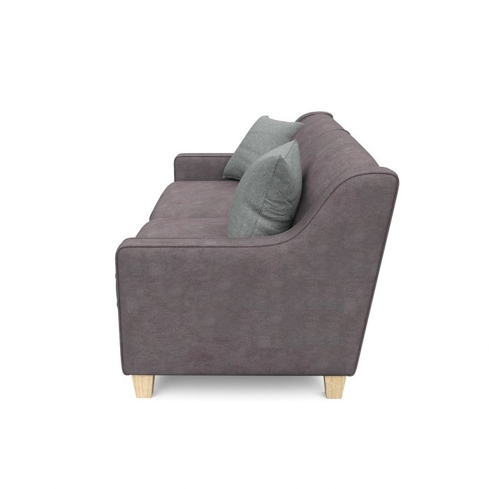 Трехместный диван Агата L коричневого цвета - лучшие Прямые диваны в INMYROOM