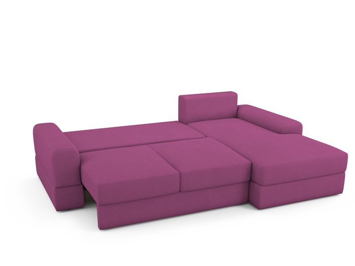 Угловой Диван-кровать Elke правый пурпурного цвета - купить Угловые диваны по цене 81900.0