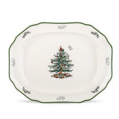 Блюдо прямоугольное SPODE CHRISTMAS TREE