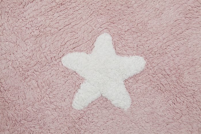 Ковер Stars 120х160 розового цвета - купить Ковры для детской по цене 16770.0