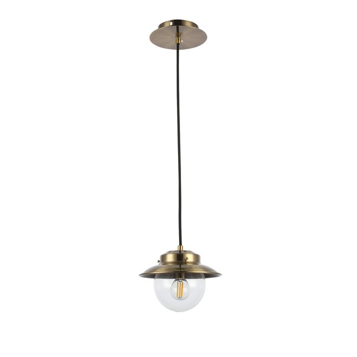  Светильник подвесной Garonni с прозрачным плафоном - купить Подвесные светильники по цене 3630.0