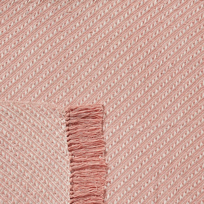  Плед Chemps светло-розового цвета 130x170   - купить Пледы по цене 3390.0